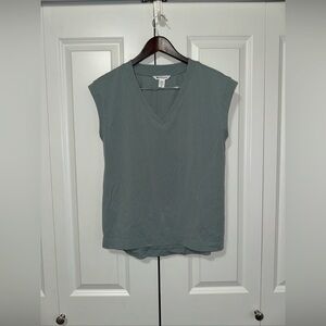 Athleta Mens Lightweight V Neck Muscle Shirts XS